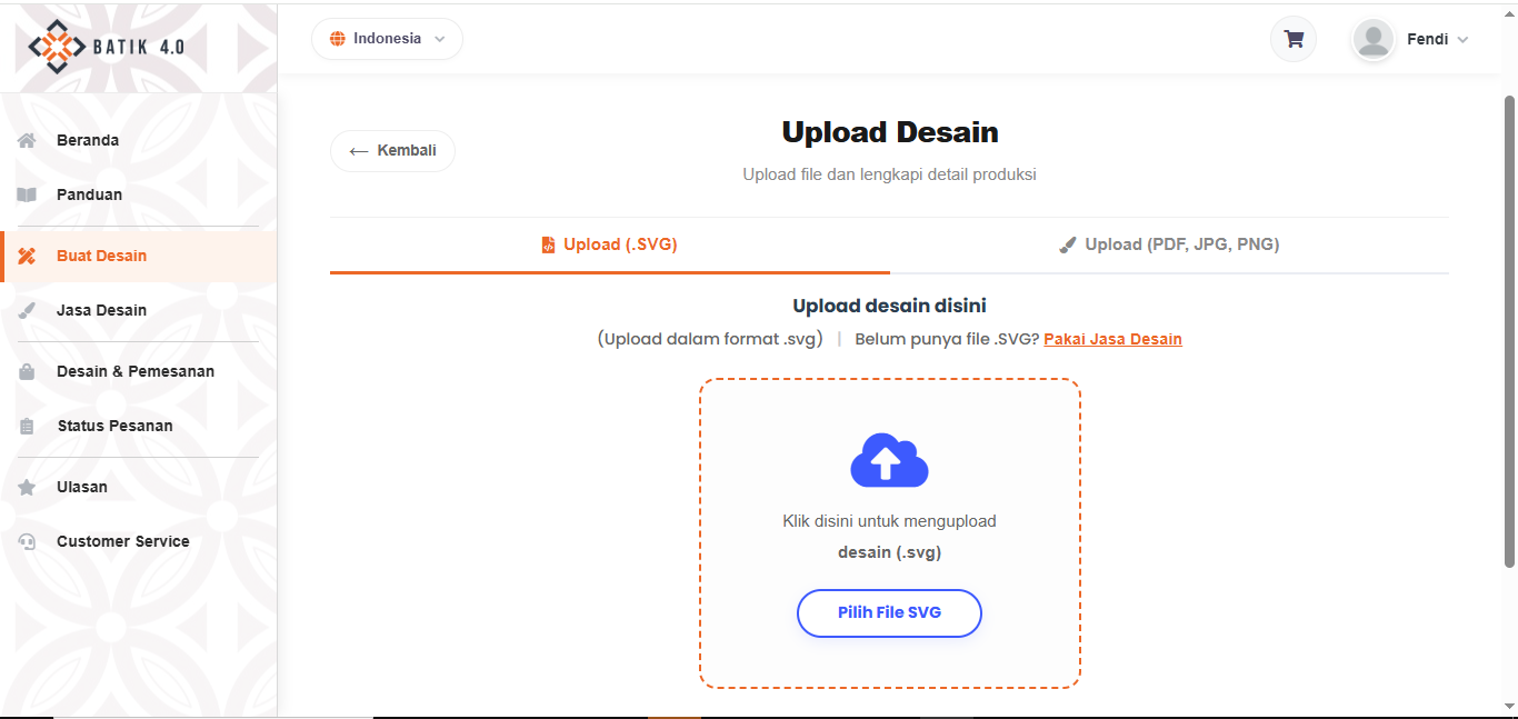 Upload Design