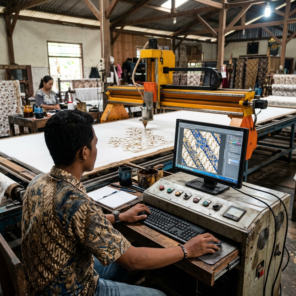Teknologi Mesin CNC Batik